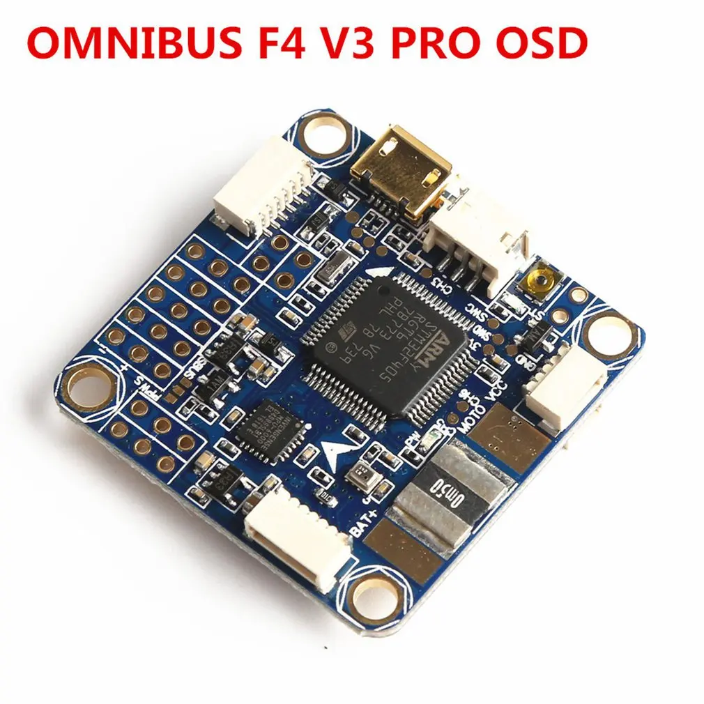 Контроллер полета Betaflight Omnibus STM32F4 F4 Pro V3 встроенный OSD