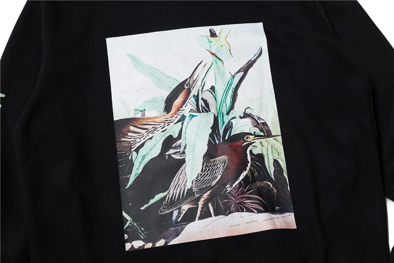 YouthCode Hip Hop Skateboard Magazine Crane Heron Preston Sweatshirt Men Cotton 100% Justin Bieber Season6 Hoodie Men Cloth