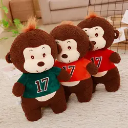 2018 Новый 3 цвета Джерси обезьяна куклы и мягкие милые мягкие плюшевые игрушки многие Размеры выбрать подарок на день рождения Детские