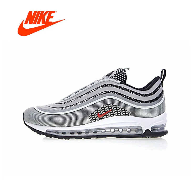 

Original New Arrival Authentic Nike Air Max 97 UL '17 Women's Comfortable Running Shoes Sport Sneakers Silver Bullet 918356-003
