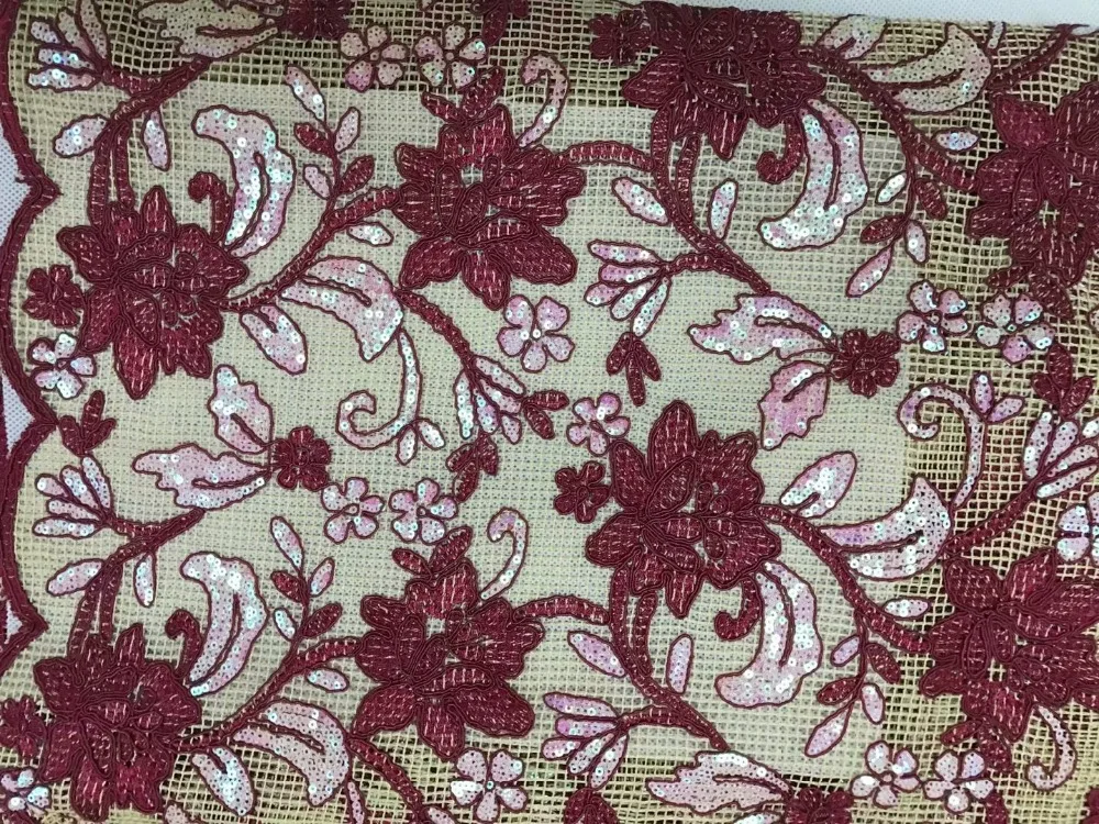 

5yards net tulle Lace Fabric 2019 African mesh lace fabric High Quality french lace fabric For Dress JFAP201
