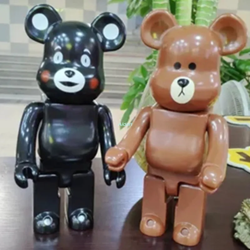 

11" Be@rbrick Gloomy 400% Bearbrick Original Fake Gloomy Kumamon BB PVC Action Figure Collectible Model Toy BOX Z355