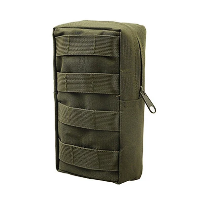 Многофункциональный тактический MOLLE EDC 600D нейлон 21X11,5 см Универсальный гаджет сумка инструменты поясные сумки открытый пакет - Цвет: Army Green