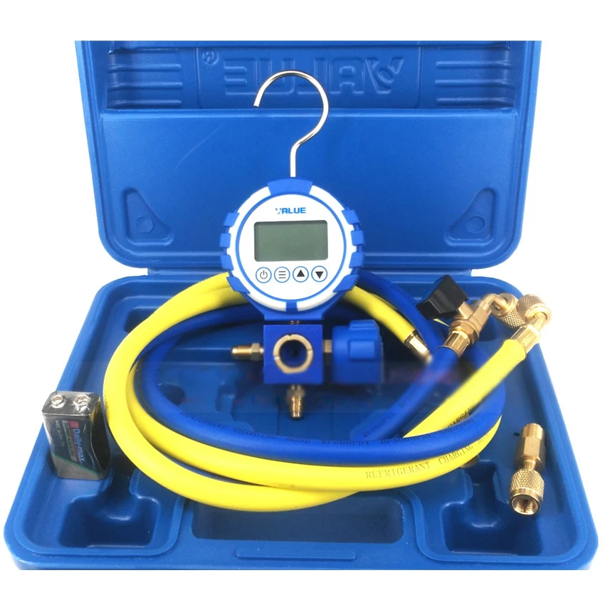 1PC DIGITAL MANIFOLD GAUGE VDG S1, digital refrigerant table ,Pressure