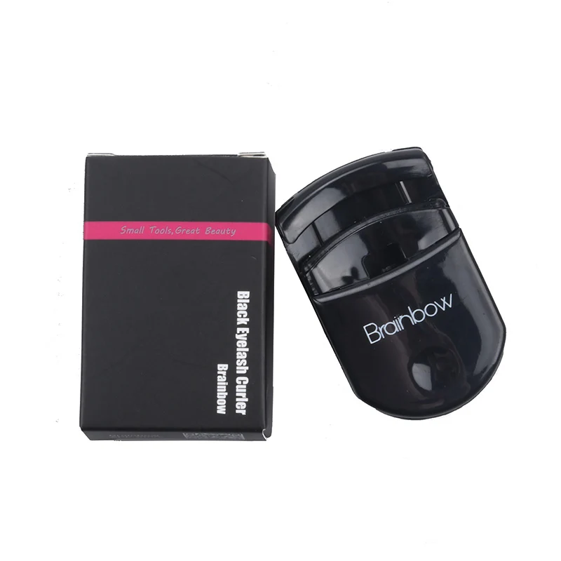 Brainbow 1pc Black Eyelash Curler Plastic Portable Eye Lash Curler Natural Curling 3d Fiber Eyelashes Applicator Eye Makeup Tool Eyelash Applicator Eye Lash Curlerlash Curler Aliexpress