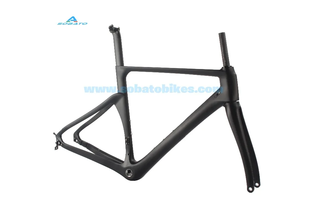 

high performance quadro de bicicleta 700 aero road frame fork seatpost Disc brake