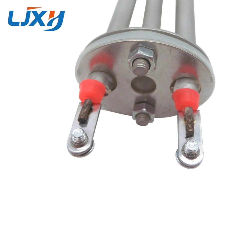 LJXH Электрический Нагревательный элемент для теплоизоляция бочка 220V 1.5KW/2KW/3KW 201SS фланец/диск 46 мм Полотенца to Cart нагреватель Запчасти
