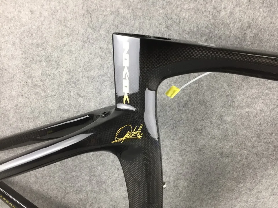 Золотой Cipollini NK1K углеродный Полный дорожный велосипед с оригинальным R7000 ULTEGRA R8000