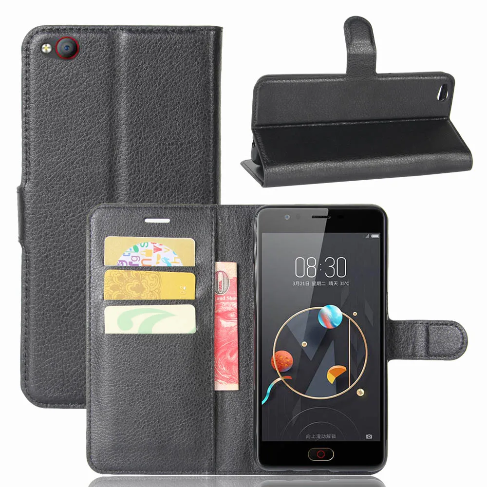 

Wallet Style PU Leather for ZTE Nubia N2 Wallet With Card Holder Stand case For ZTE Nubia N2 N 2 Cover Coque Fundas