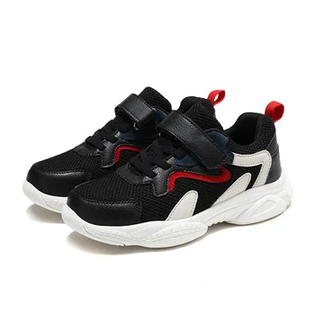 

New Kids Running Shoes 2019 Spring Summer Breathable Casual Boys Sneakers Fashion Magic Post Sport Children Shoes 1918