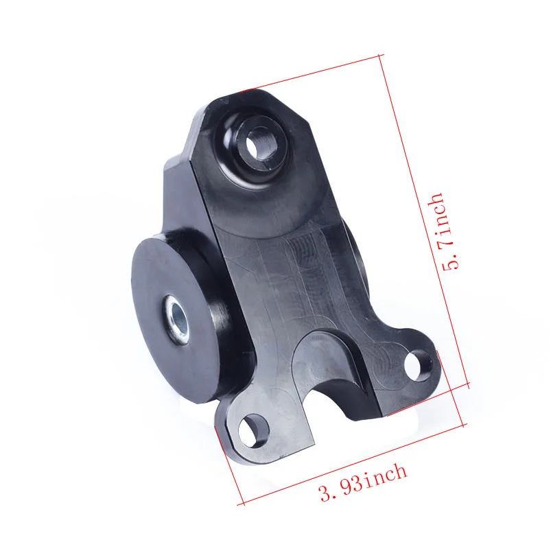 Черный алюминиевых заготовок замены двигателя крепления комплект для CIVIC EH DC D15 D16