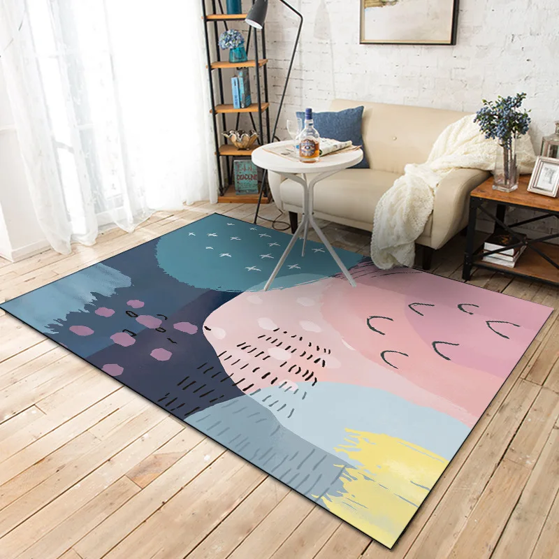 Nordic style Living Room coffee table Carpet Creative Rug And Carpet For Living Room Bedroom Carpet Kids Room Bedroom Rug