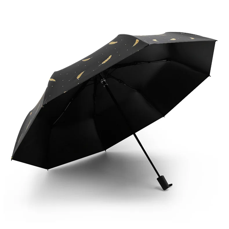 big umbrella that folds small