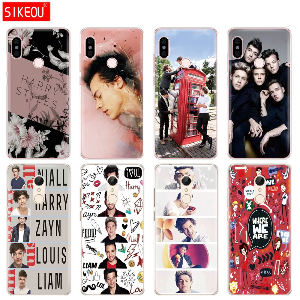 Силиконовый чехол для телефона Xiaomi redmi 5 4 1 1s 2 3 3s pro PLUS note 4X 4A 5A One Direction Гарри