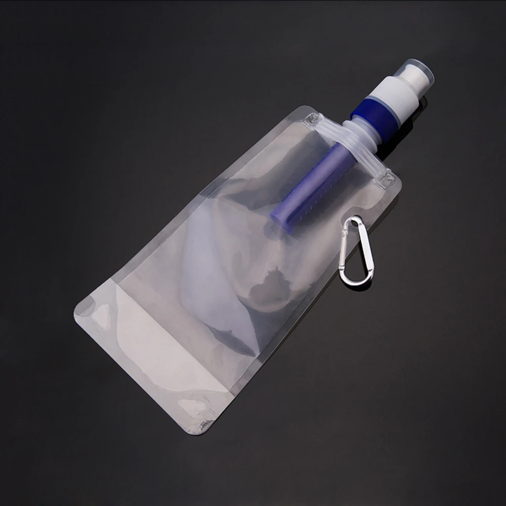 Portable Water Bag Flexible Water Filter Bag Bladder Water Filtration Bottle Durable Travel Bag Cycling Running Sport Bottle Portable Water Bag Flexible Water Filter Bag Bladder Water Filtration Bottle Durable Travel Bag Cycling Running Sport Bottle