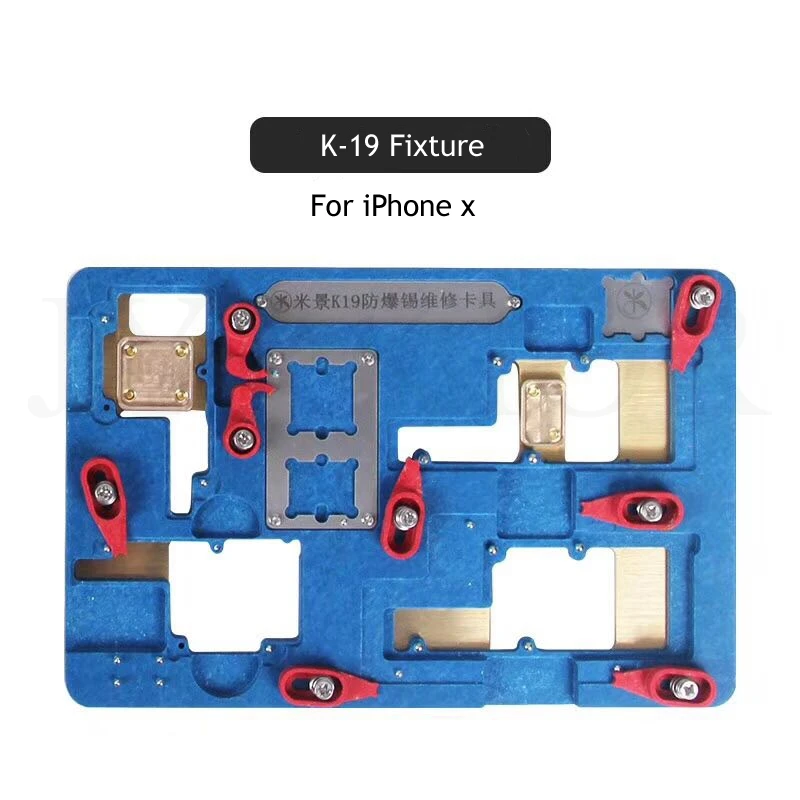 Мульти-функциональный материнская плата(PCB) держателя для iPhone x, 6G/6 P/6 S/6SP/7/7 P/8/8 P A11 A10 A9 A8 NAND Процессор доказательство охлаждения Отсадочная машина - Цвет: K-19