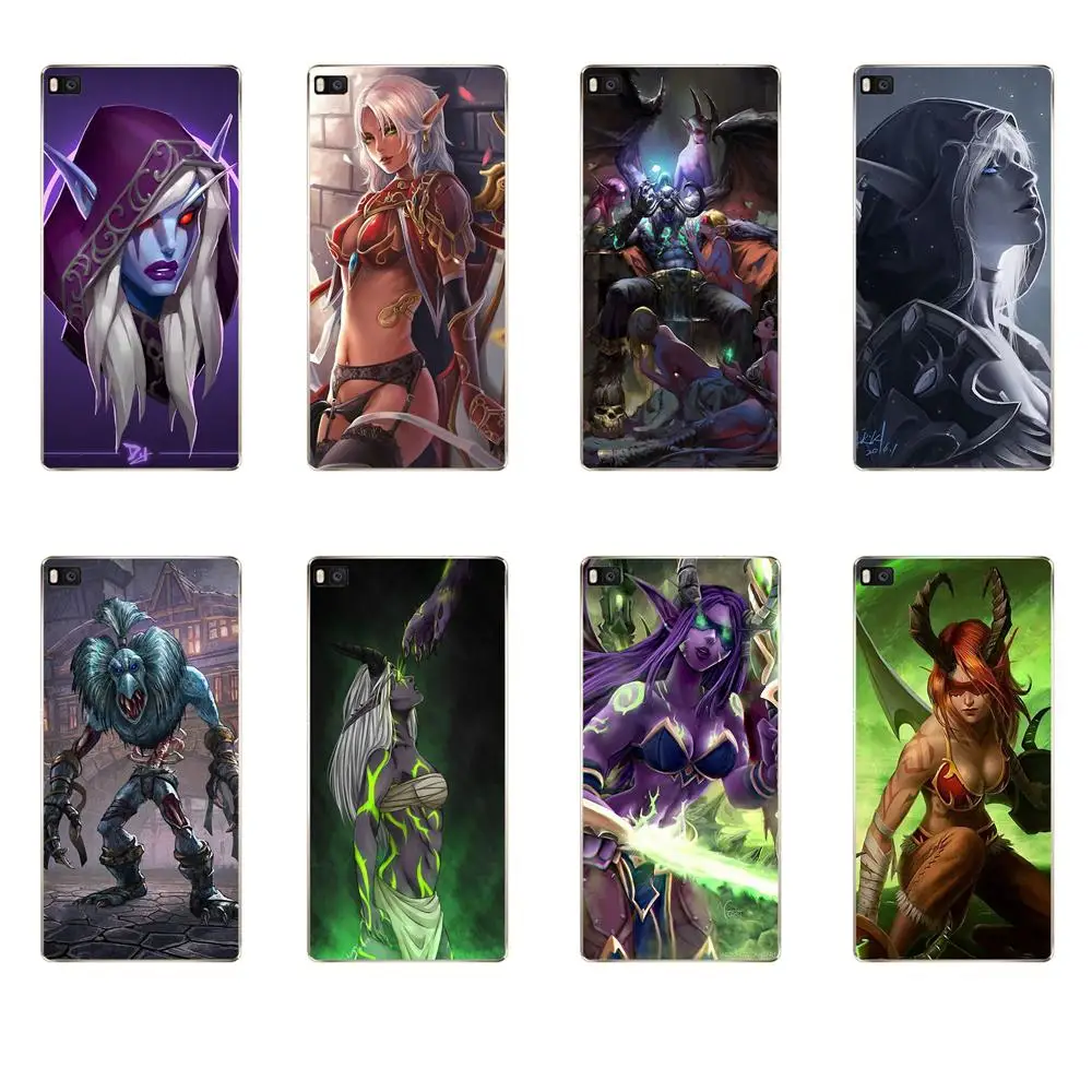 

Perciron For Huawei G7 G8 Honor 5A 5C 5X 6 6X 7 8 V8 Mate 8 9 P7 P8 P9 P10 Lite Plus Soft TPU Call Box World Of Warcrafts Wows