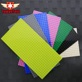 

16*32 Dots DIY BasePlate Toys Educational Building Blocks Bricks Base Plate Anime Floors Compatible With Baseplate Toys