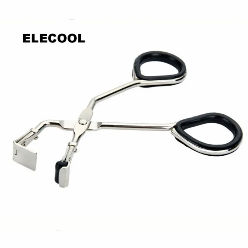 

ELECOOL Portable Eyelashes Curler Eye Lashes Curling Clip with silicone strip Beauty Makeup Cosmetic Tool Accessories