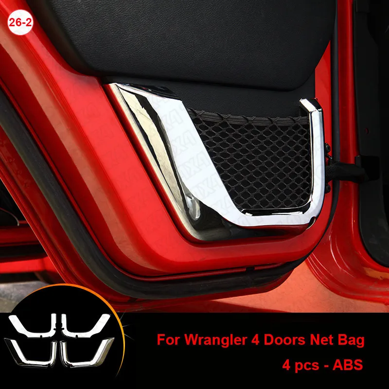 Chrome ABS Covers for Jeep Wrangler JK Inner Chrom...
