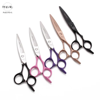 

6.0" 17cm Stainless AQIABI Hairdresser's Scissors Barber Makas Cutting Shears Thinning Scissors Professional Hair Scissors A9122