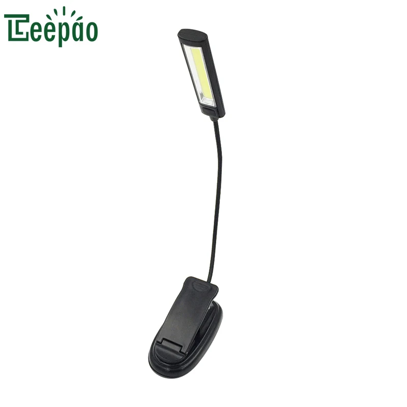 LED Book Lights Portable Lightweight Reading Lamps With USB Charger Table Lamp Mini Clip On
