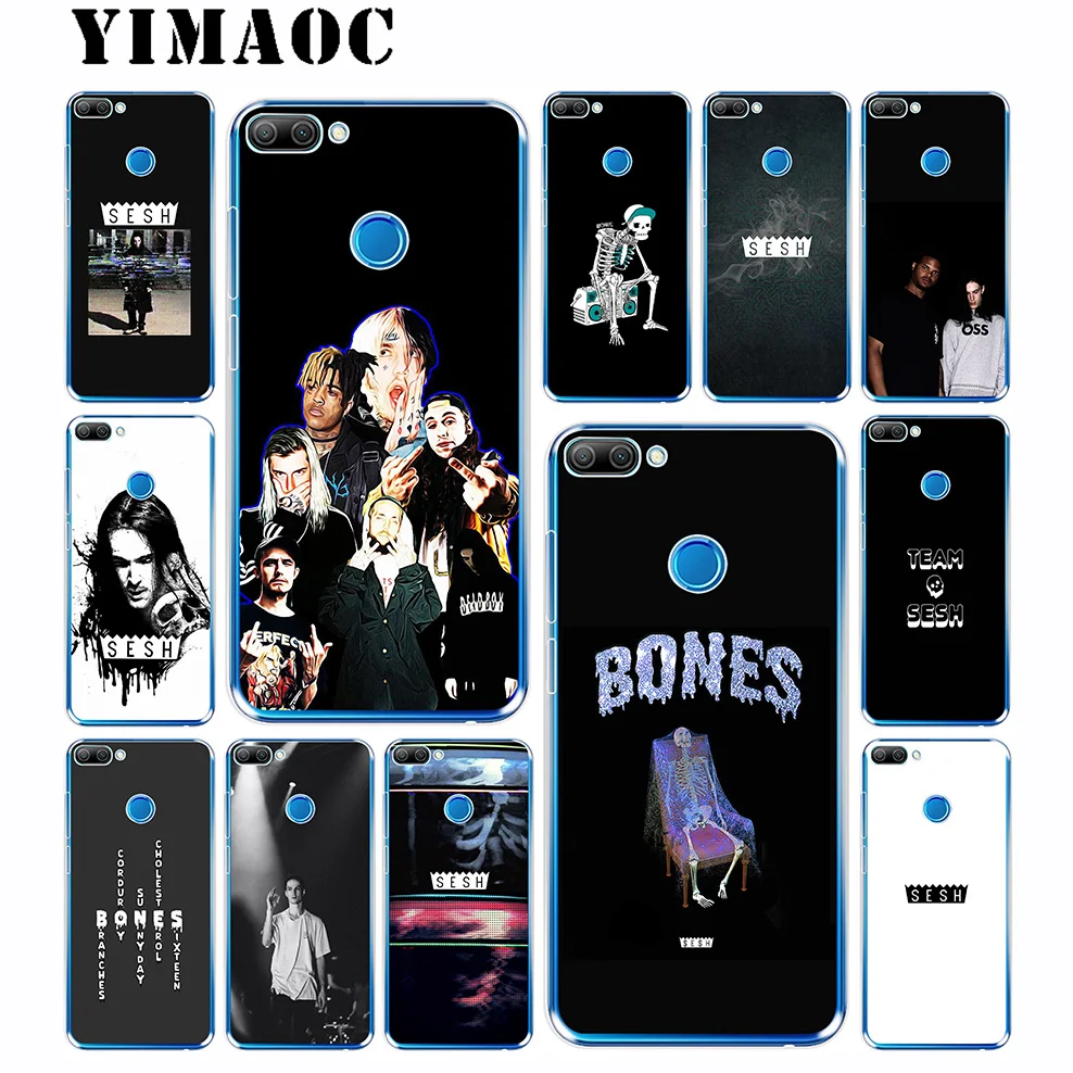 YIMAOC костей реперские кепки сэш мягкий чехол для huawei Honor 10 9 8X 8C 8 7C 7X 7A Pro 6A Note Nova 3i 3 2i