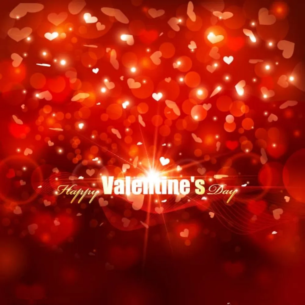 

10x10ft Vinyl Custom  Photography Backdrops Studio Props Valentine day Theme Background NEP-102