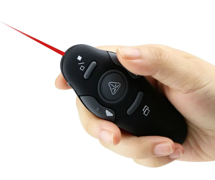 Дистанционное управление ведущий 2,4 ГГц RF беспроводной лазерная указка ручка USB приемник красный свет для презентации Powerpoint PPT лазерная ручка