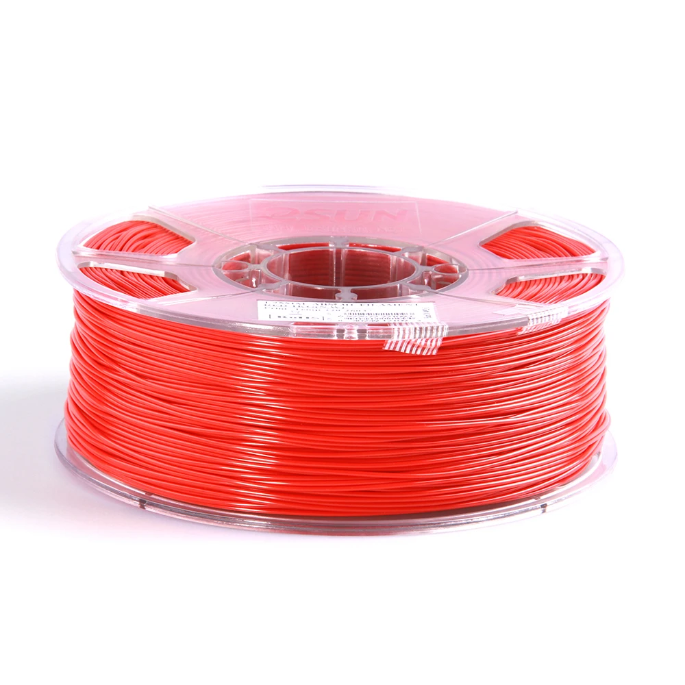 eSUN ABS+ 1.75mm ABS 3D Printer Filament 1kg Spool(2.2lbs) Consumables Material Refills Natural Black White Yellow Red