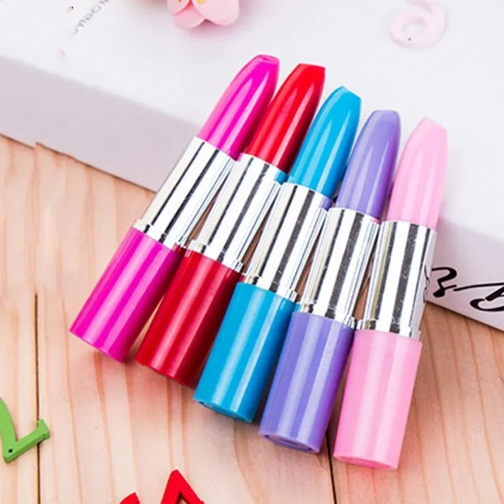 Ballpoint Pen School Supply Ball Point Creative Stationery Freebie Novel Office Gift Chancery 12 Piece Lytwtw's Styling Lipstick