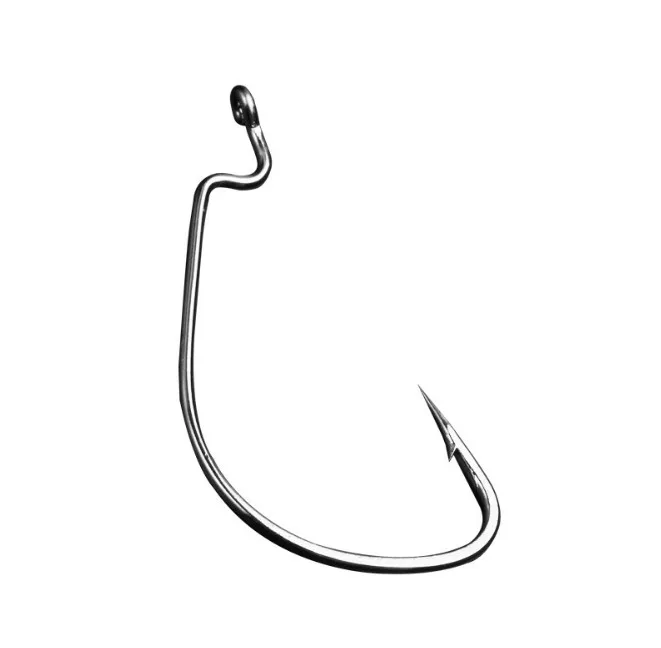 

20pcs/lot 6#--5/O High Carbon Steel fishing hooks crank hook for Soft Worm Bait Crankbait Fishing Tackle