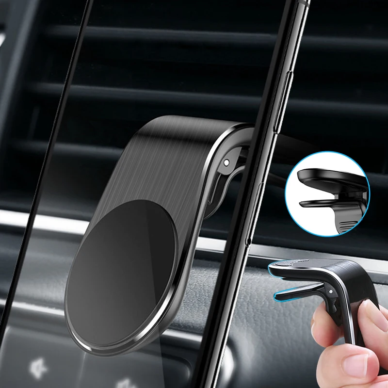 

Luxury Car Phone Holder Bracket For Phone In Car Mobile Support Magnetic Phone Mount Stand For Smartphones