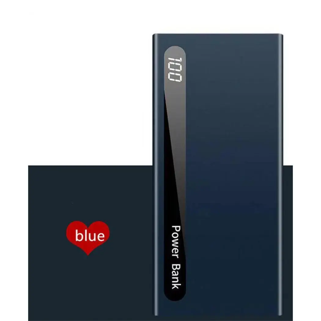 

Dual USB Portable Power Bank External Mobile Phone Light weight, compact size Battery Casual Charger General