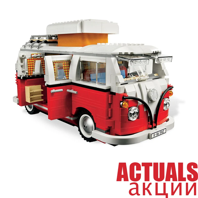

Yile Technic Creator T1 Camper Van Model Building Blocks Bricks Technical City Toys for Children Boys Compatible wtih legoing