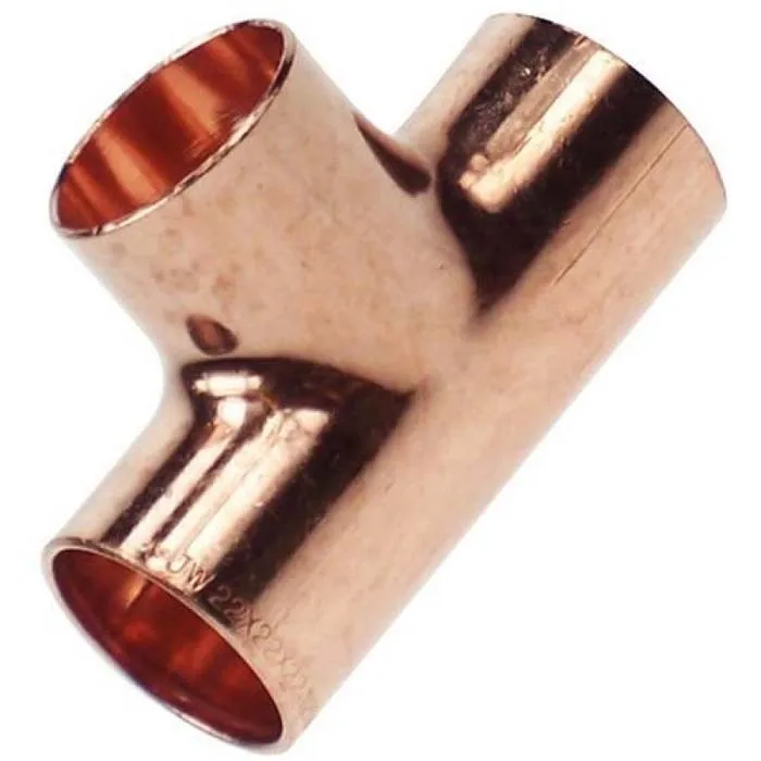 Factory Direct 12Pcs/Box Copper T Union(12*0.8mm) HVAC R Fitting Copper