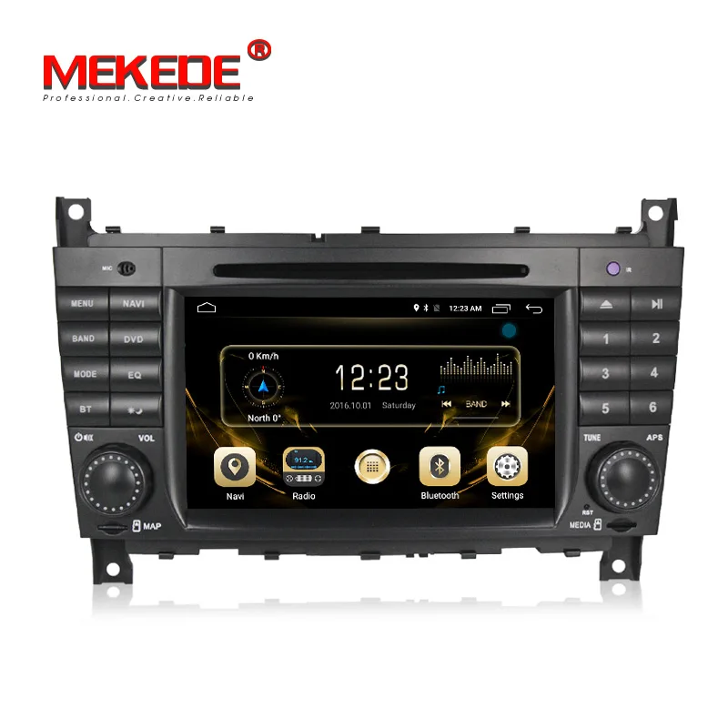 

MEKEDE 4G LTE Android 7.1 Car DVD GPS navigation player for Benz W203 C180 C200 C220 C230 C240 C250 CLK220 CLK240 free shipping