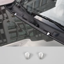 MOPAI Nueva ABS Accesorios Del Exterior Del Coche de Plata Lanza Aspersora Limpiaparabrisas Decoración Cubierta de Pegatinas Para Suzuki Jimny Car Styling