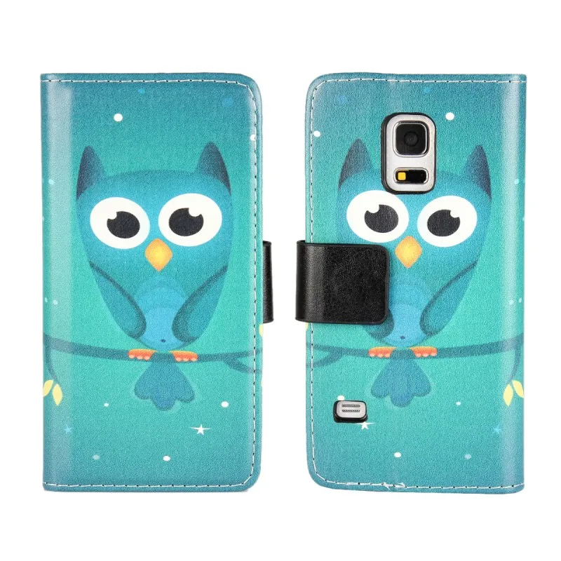 Кожаный кошелек для Samsung Galaxy S5 Mini S5mini S4 S4min S3 S3mini Ace 2 i8160 Чехлы Чехол Etui Coque Capinha Hoesje|for