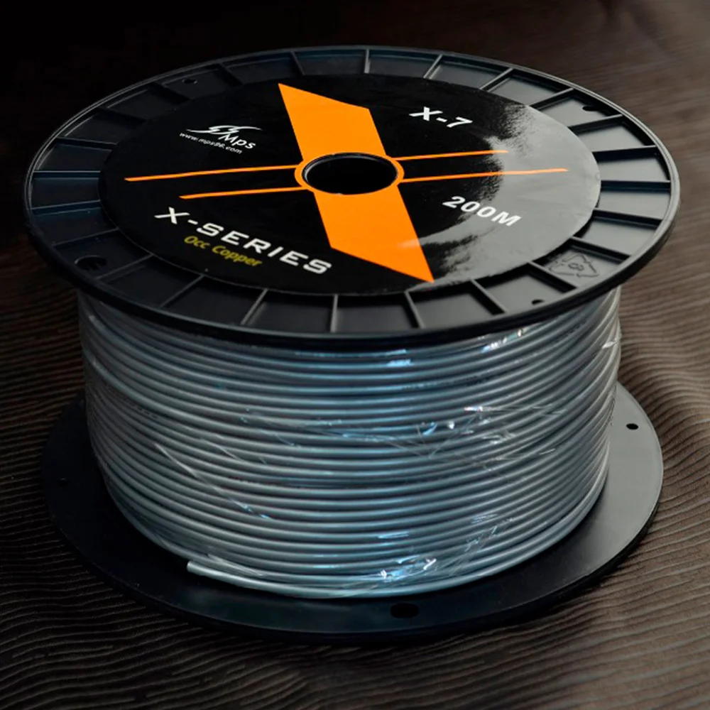 Кабель MPS для наушников медный кабель 99.9997% OCC DIY провод аудиокабель RCA 3 5 мм 2 XLR