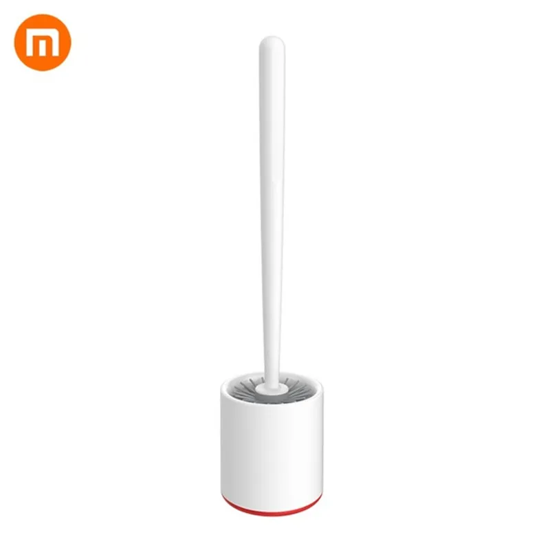  New Xiaomi Mijia Yijie TPR Vertical Storage Toilet Brushes and Holder Cleaner Set Silica Bathroom C - 33010865280