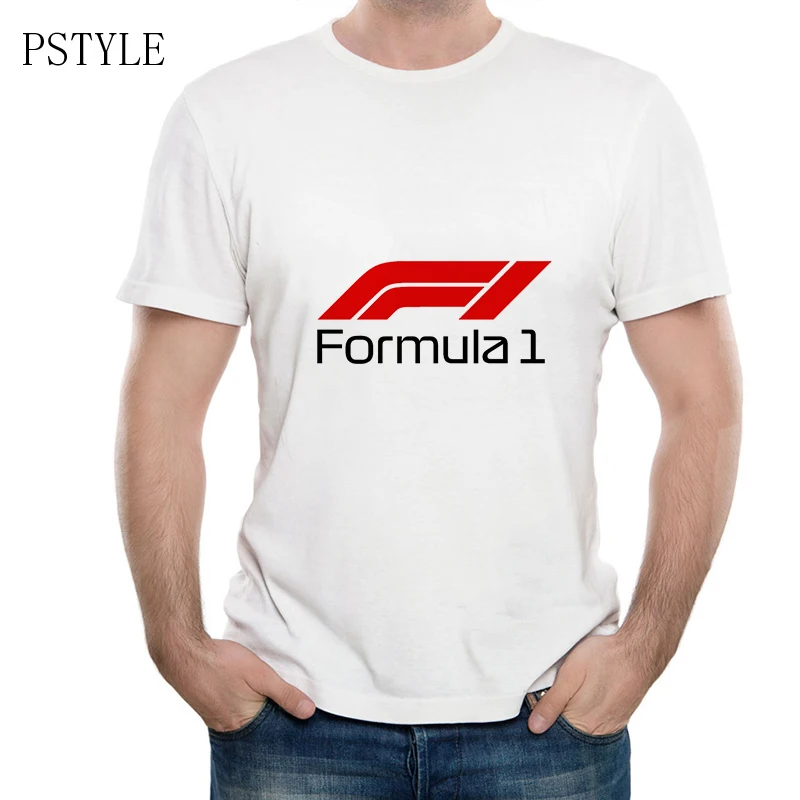 

Summer T-shirts Men Max Verstappen Tees Shirts Male Formula 1 Design Graphic Print Short Sleeve White Men F1 AYRTON Fans Tops