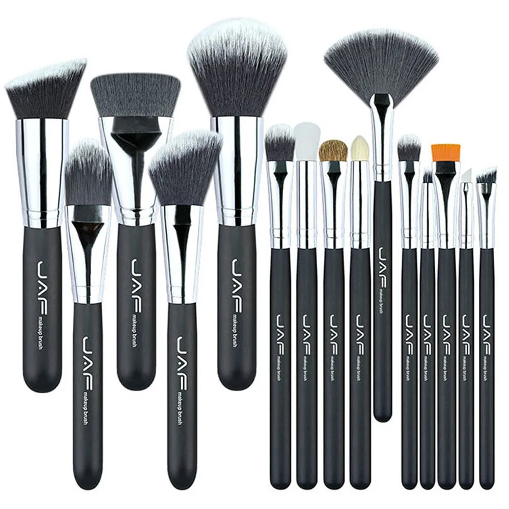 

JAF 15 Pcs Makeup Brush Set Professional Face Cosmetics Blending Brush Tool pinceaux maquillage brochas maquillaje profesional#7