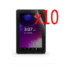 10x пленки+ 10x чистая одежда, ЖК-экран протектор Защитная пленка для Amazon Kindle Fire HDX 7 " планшета