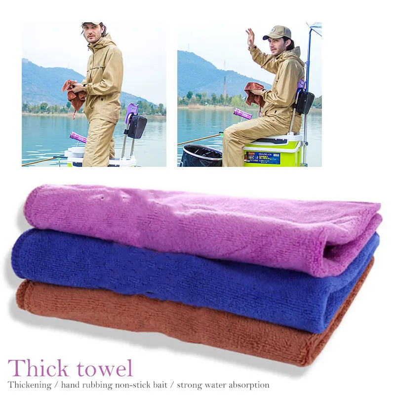 Wipe Towel Camping Sports Towel Fishing Towel Durable Microfiber Random Color Fishing Tool Fishing Accessories Buckles Wipe Towel Camping Sports Towel Fishing Towel Durable Microfiber Random Color Fishing Tool Fishing Accessories Buckles