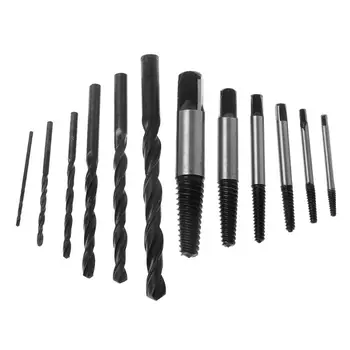 

12Pcs/Set Screws Extractors Left Hand Drill Bits Tool Kit Storage Box Case Portable Corrosion Wear Resistant