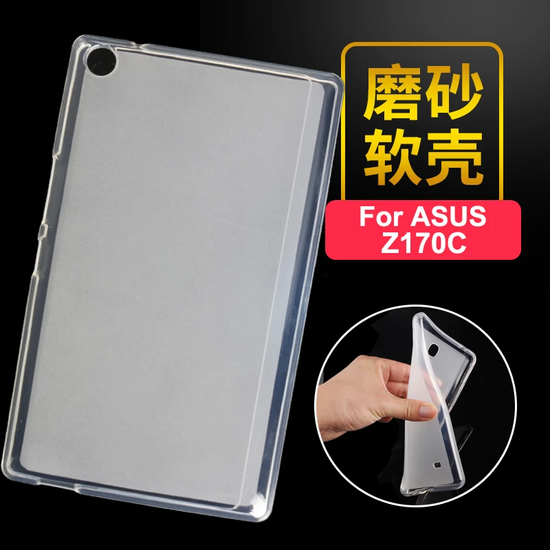 

Luxury Ultra Slim Waterproof Soft Silicone Rubber TPU Back Cover Protective Case For Asus ZenPad C 7.0" Z170C Z170CG Tablet case