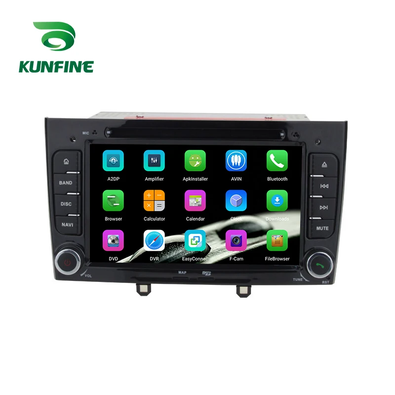 Android Car DVD GPS Navigation Multimedia Player Car Stereo For Peugeot 308 11-13 Black 8.0 Radio Headunit (3)