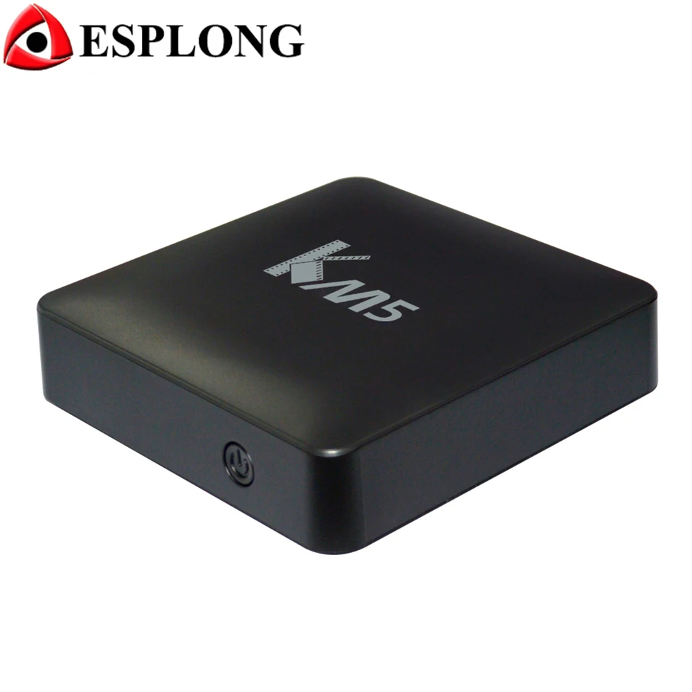 

KM5 TV Box Android 6.0 Amlogic S905X 1GB 8GB WiFi H.265 HDR10 Kodi 17.0 Preinstalled Android Smart TV Box 4K Media Player