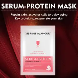 3 шт. протеиновая обезвоженная маска для лица-ремонт морщин против старения лифтинг уход за кожей --- MS